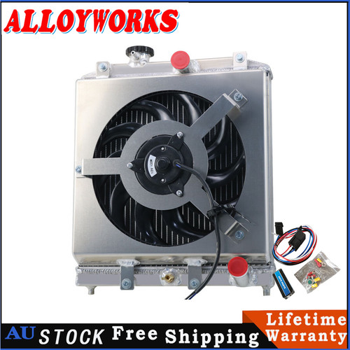 RADIATEUR POUR HONDA Civic EG EK 1992-2000 /CRX DEL SOL 93-97 4 Rangée - Foto 2