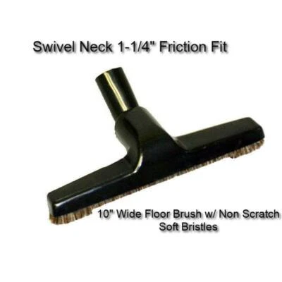 ALL PARTS ETC Wood Flooring Hard Floor Brush Soft Bristles for Vacuum Cleaner 1.25" 10" Wide