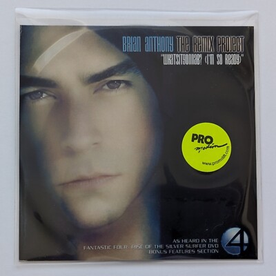 Brian Anthony Whatsitgonnab The Remix Project CD Promo 9 Versions Rui Da Silva