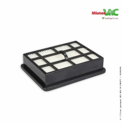 20x Staubsaugerbeutel Für AEG Equipt AEQ15 – 5-lagiges Vlies, Hohe Filterleistung, Original MisterVac-Qualität