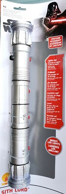 Sith Lord DOPPEL- LASERSCHWERT rot LICHTSCHWERT Star Wars LEUCHTSCHWERT m.LICHT!