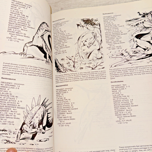 Advanced Dungeons & Dragons Monster Manual 2 II. Gary Gygax TSR 1983. - Picture 13 of 16