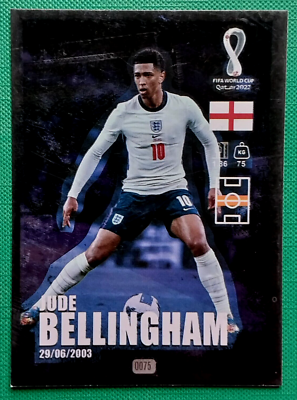 QATAR 2022 EM CARD #075 JUDE BELLINGHAM WORLD CUP FOIL | eBay