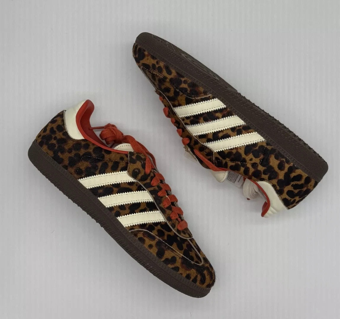 Adidas Samba OG Preloved Red Leopard JI2734 Womens New | eBay