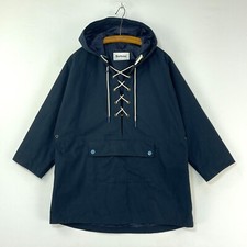 Barbour Alexachung Pippa Smock Jacket Womens 8 Blue Cagoule Mac Alexa Chung