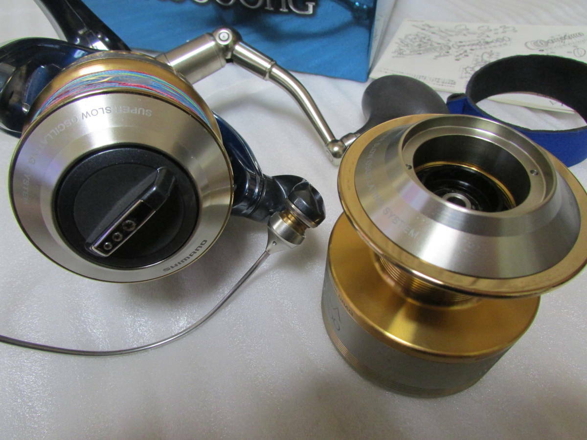 Shimano 01 Stella Sw 10000Hg Spinning Reel Excellent Free Shimano 01 Stella Sw 10000Hg Spinning Reel Excellent Free