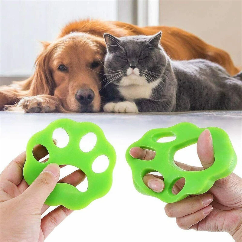 2x Pet Hair Remover Laundry Washing Machine Reusable Cat Dog Fur Lint  Catcher Best Gift