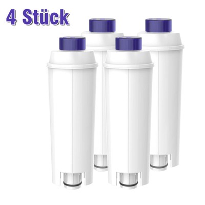 4 Ersatzfilter Waterdrop Kaffeefilter Filterkartuschen Wasserfilter für DeLonghi