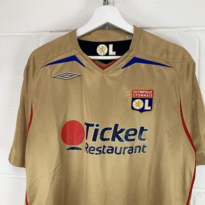 Olympique Lyonnais シャツ（Umbro） UMBRO OLYMPIQUE LYONNAIS 2007/08 AWAY VINTAGE FOOTBALL SOCCER
