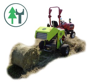 Mini Rundballenpresse Caeb MP550TPL Heupresse Strohpresse für