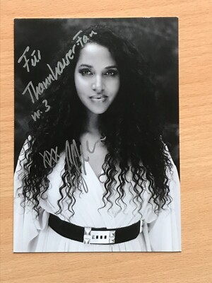 Cassandra Steen Mirror Picture Orig. Signed - TV MOVIE MUSIC #5033