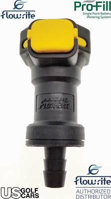 BA-QDV-201 Female Quick Coupler by Flow-Rite (Keyed 3/8  Barb)