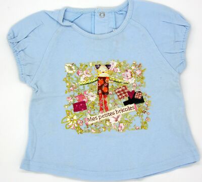 Original Bébé Designer Shirt De Catimini Taille 12M