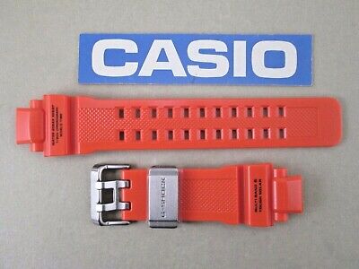 Casio G-Shock Gravitymaster GW-A1100R-4 GWA1100R orange resin watch band  strap | eBay
