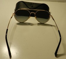 NEW DIFF EYEWEAR SUNGLASSES metal gold tone Frame Polarized Case