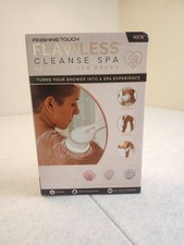 Finishing Touch Flawless Cleanse Spa Spinning Spa Brush 3 Heads - NEW