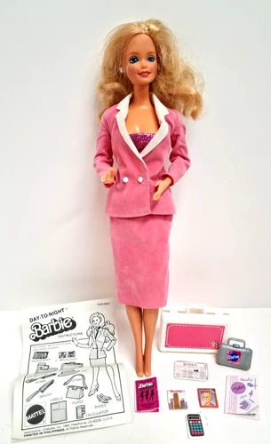 Vintage 1984 Day-To-Night Barbie Mattel Outfit (Partial) Briefcase Instructions