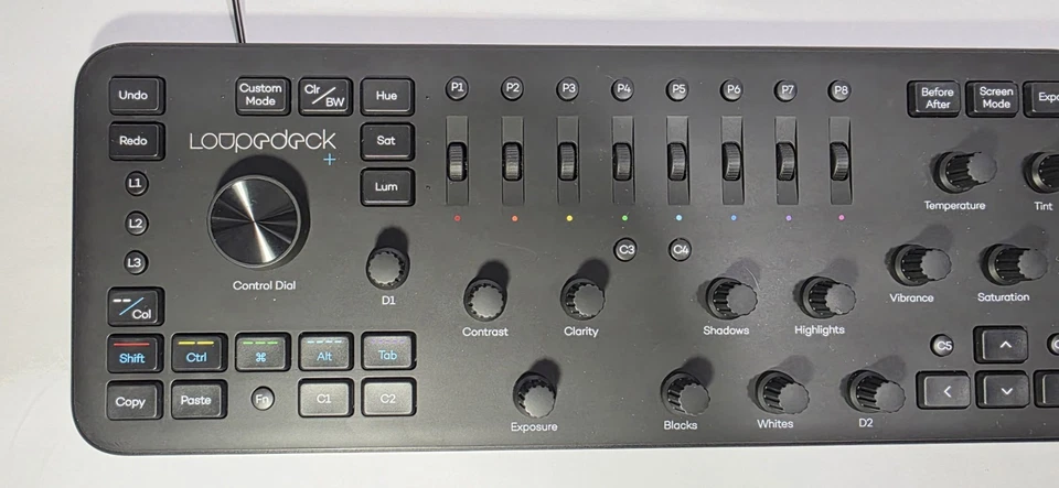 Loupedeck Plus + Photo editing controller Photo/Video Editing Console - Image 3 of 4