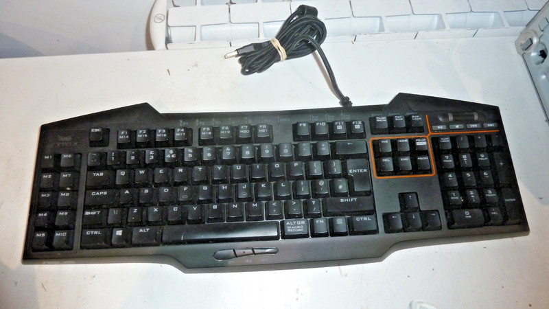 Asus Strix Tactic Pro Mechanical Gaming Keyboard Genuine Tested Working