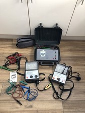 Kewtech KT35, KT60, Metrotest Electrical Testing Equipment Bundle Leads + Bag