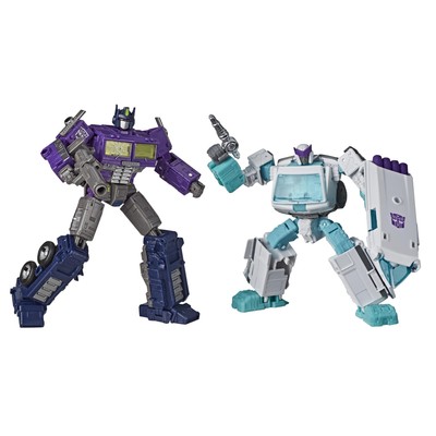 Transformers Generations Selects Shattered Glass Optimus Prime Ratchet Figure...