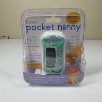 Itzbeen Pocket Nanny Baby Care Timer Feeding Diaper Sleep Tracker New Sealed