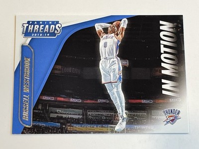 2018-19 Panini Threads Basketball In Motion #2 - Russell Westbrook - OKC Thunder