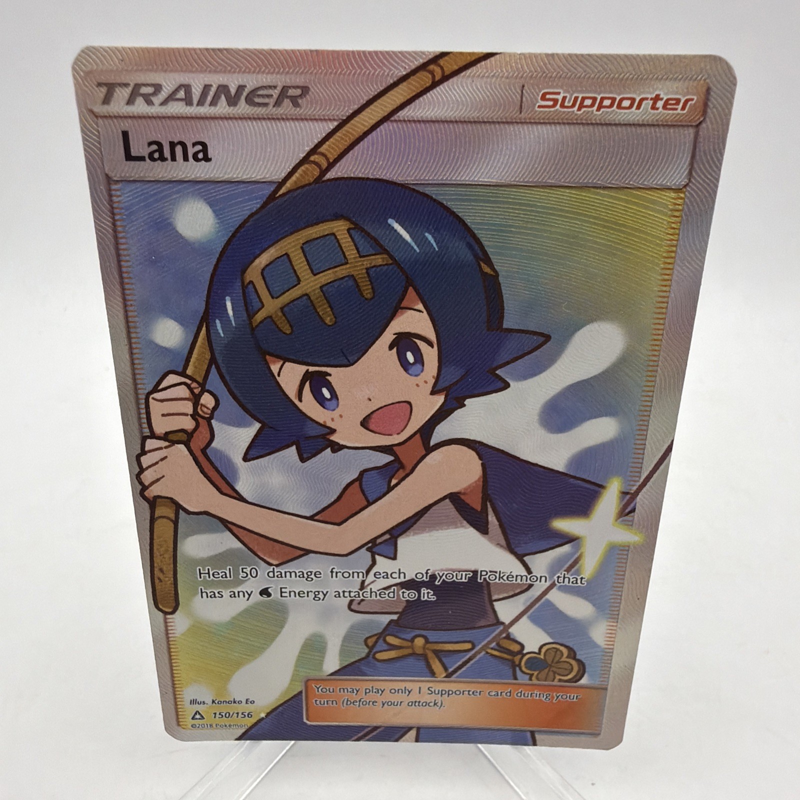 Lana 150/156 Sm-Ultra Prism Full Art Ultra Rare Holo Trainer Pokémon TCG LP