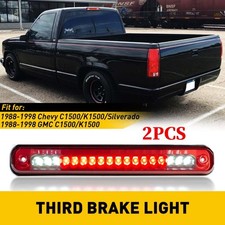 2x For 1988-98 Chevy Silverado Gmc C1500k1500 Led Brake Cargo Combination Light