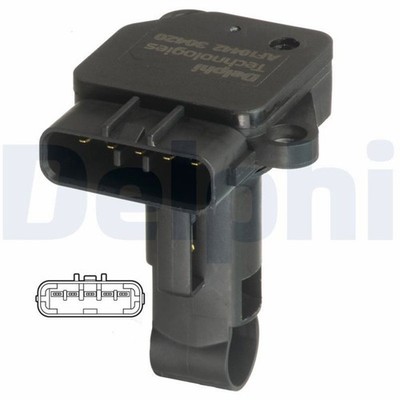 DELPHI Mass Air Flow Meter MAF For CHEVROLET Aveo CITROEN DS OPEL 07-21 836009