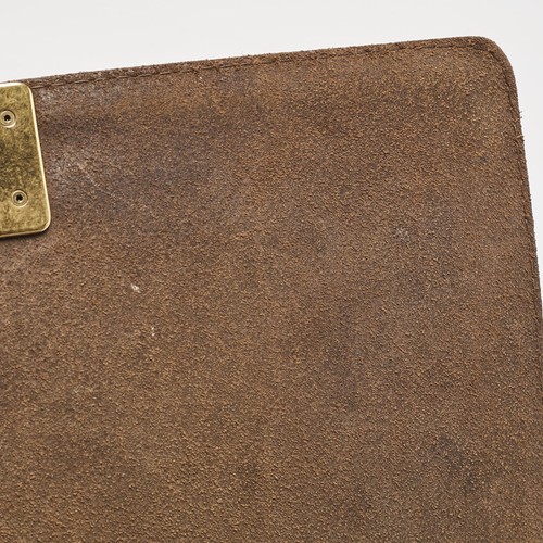 Chanel Olive Green/Brown Quilted Leather and Suede Large Boy Flap Bag - Picture 10 of 10