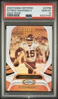 2020 PANINI CERTIFIED PATRICK MAHOMES GOLD TEAM #GTPM PSA 10