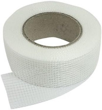 2 Rolls 65 FT X 2" Self Adhesive Fiberglass Cloth Tape White Mesh for Drywall