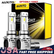 AUXITO 9006 LED Headlight Bulb Low Beam 30000LM Super Bright 6500K White 2-20X