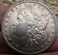 JUST REDUCED!! # 1 SEMI-KEY 1895-O MORGAN DOLLAR XF-AU DETAILS