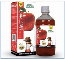 Aceto di sidro di mele 450 ml | Crudo non filtrato con madre | Senza zucchero
