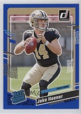 2023 Panini Donruss Rated Rookie Press Proof Blue Jake Haener #374 0jk3
