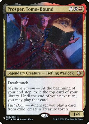 [1x] Prosper, Tome-Bound - The List (AFC) Near Mint, English The List MTG Magic