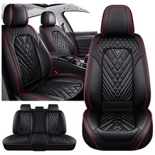 Full Set for Toyota Highlander Car Seat Covers 2001-2026, Waterproof Nappa Le...