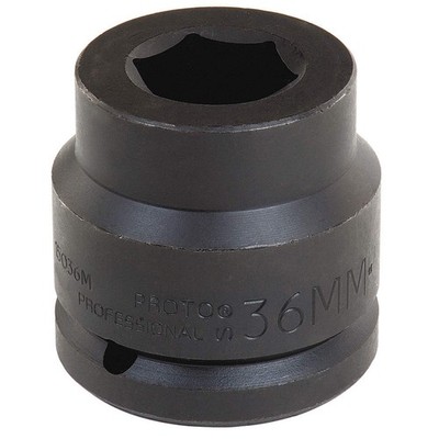 PROTO J15075M Impct Skt,Steel,Blk Oxd,75 mm 4PKC4