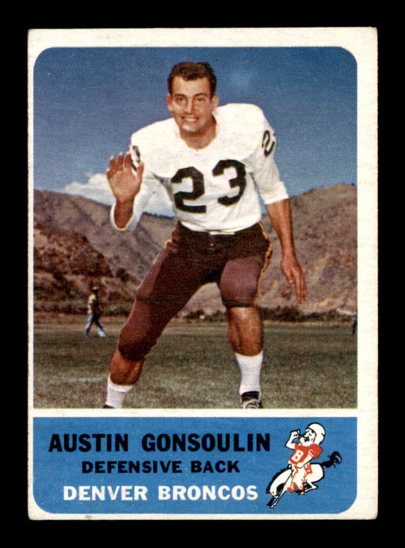 1962 Fleer #39 Goose Gonsoulin  EX X3333958
