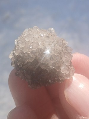    Gorgeous Herkimer  s  (Micro Druze Specimen) Mined In NY    