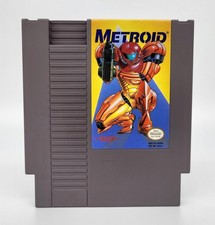 Thumbnail of ebay&reg; auction 147099261098 | Metroid - Nintendo NES - Yellow Label Cartridge - USA