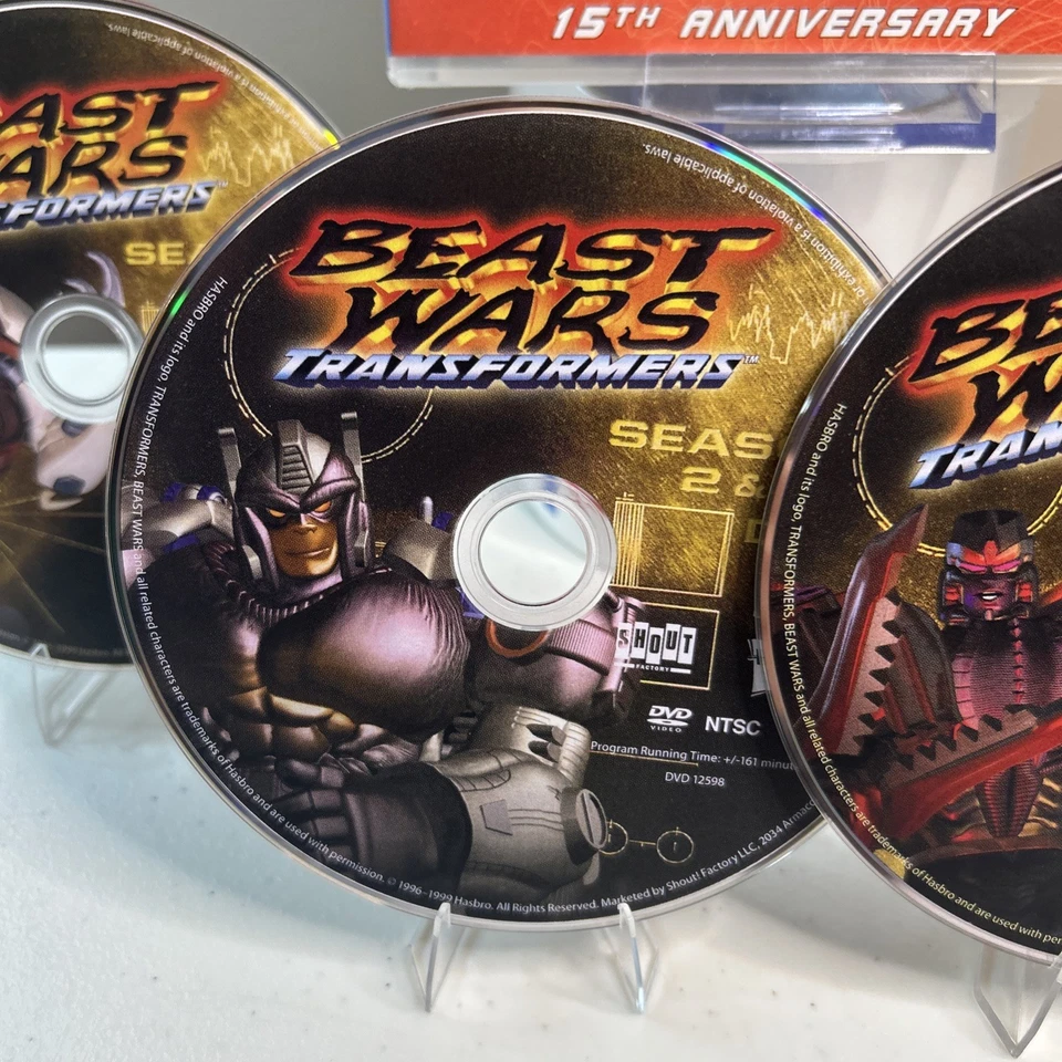 Transformers: Beast Wars - Seasons 2  3 (DVD, 2011, 4-Disc Set) - Image 3 of 4