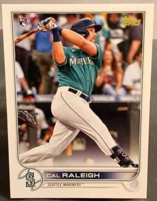 2022 Topps Series 1  Cal Raleigh Rookie RC #277 Seattle Mariners