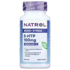 Natrol 5-Htp Time Release 100 mg 45 Tabs