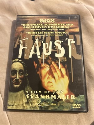 Faust-DVD-(1994) Jan Svankmajer ~ Czech Live Action / Claymation Horror