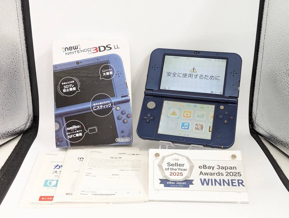 New Nintendo 3DS XL NTSC-J Blue Video Game Consoles for sale | eBay
