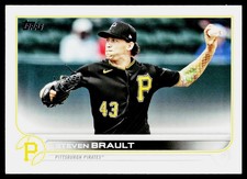2022 Topps Steven Brault #307 Pittsburgh Pirates