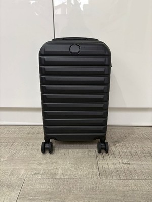 Delsey Cabin Hartschalenkoffer mit 360° Drehung - Schwarz